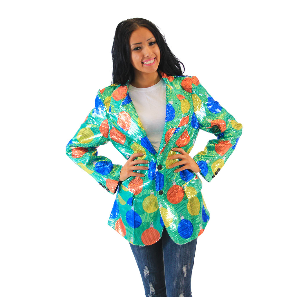 Ornament Balls Sequin Jacket 2