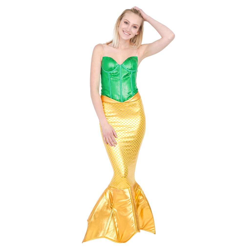 100355-Gold Deluxe Mermaid Fin A 1024X1024