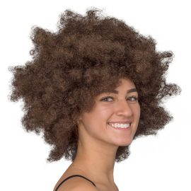 Costume Agent Superhero Afro Wig