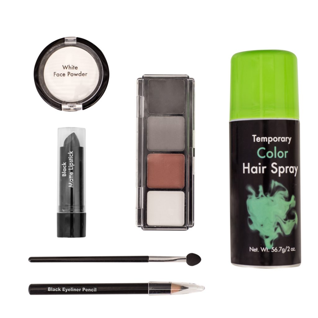 Green Zombie Makeup Kit - Costume Agent - Green Hair Spray Makeup Kit